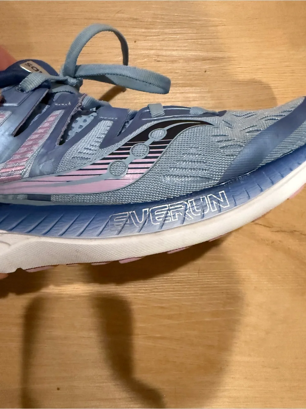 Saucony Ride ISO Women's Running Shoes Blue Purple Size 9.5